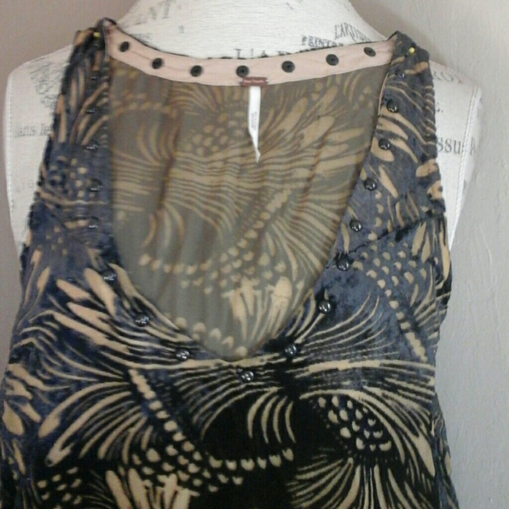 Free People S/P shift Dress - Picture 2 of 4